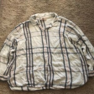 Pink, White, and Gray Flannel